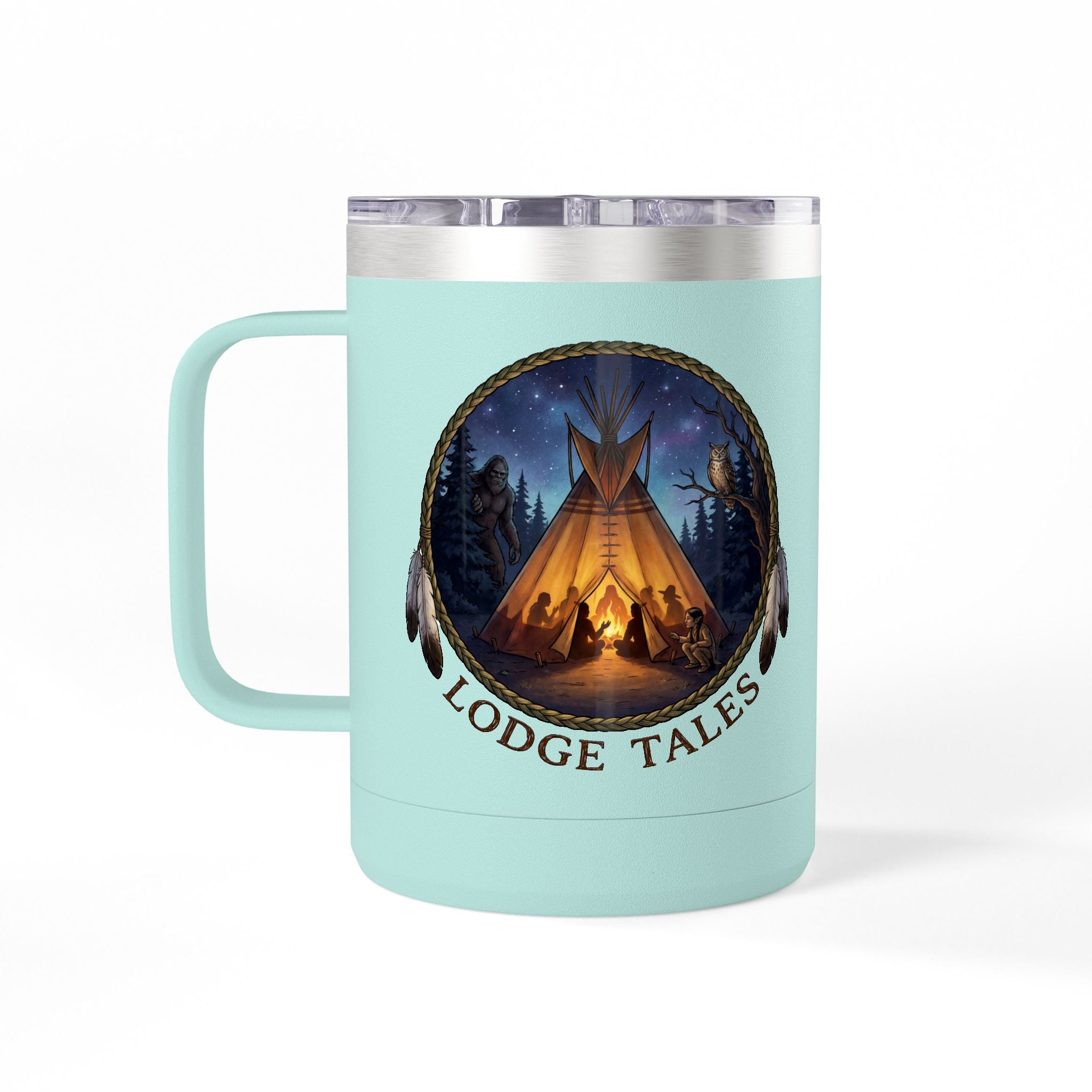 Lodge Tales - The Original Storytellers 15oz Travel Mug