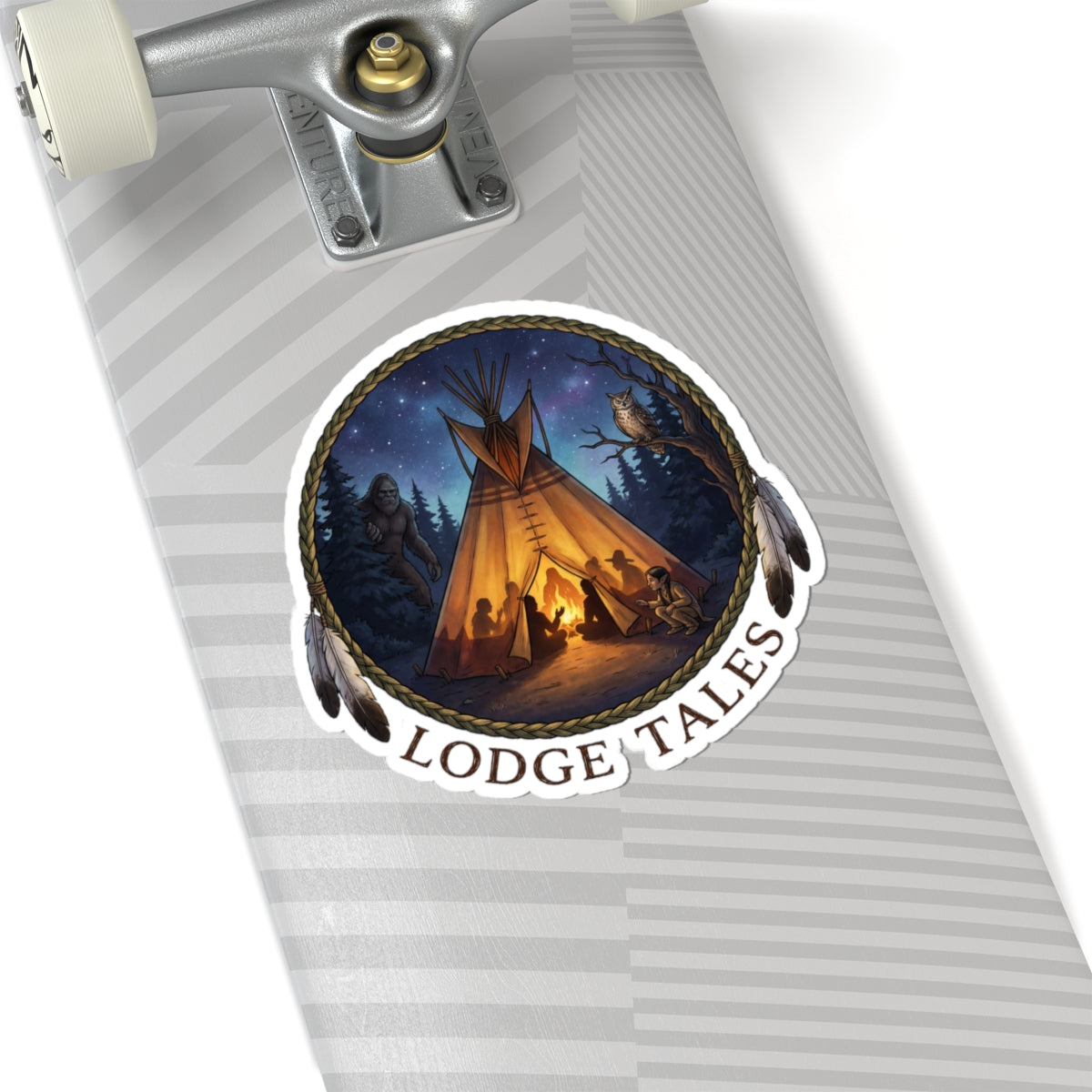 Lodge Tales Sticker — The Original Storytellers