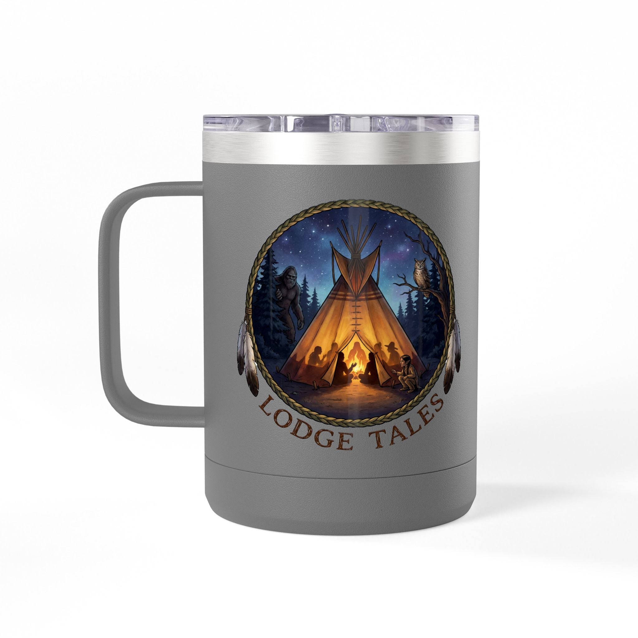 Lodge Tales - The Original Storytellers 15oz Travel Mug