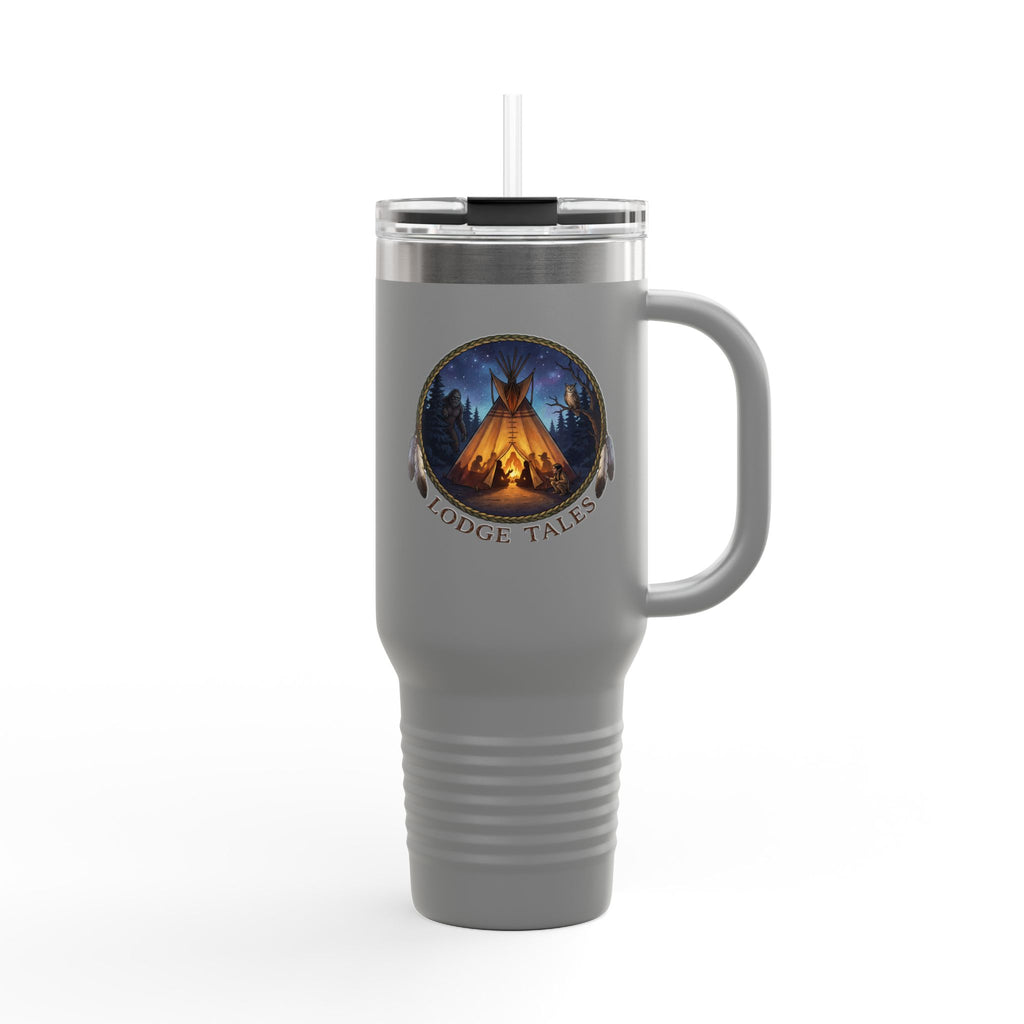 40oz Insulated Travel Mug – Lodge Tales The Original Storytellers Design