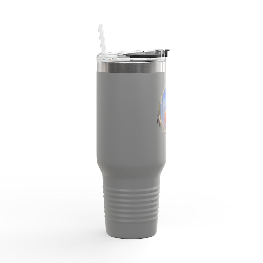 40oz Insulated Travel Mug – Lodge Tales The Original Storytellers Design