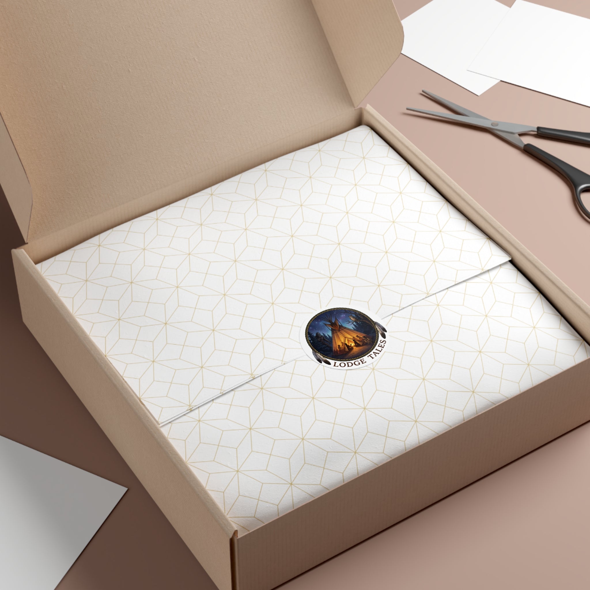 Sticker — "Lodge Tales"  The Original Storytellers