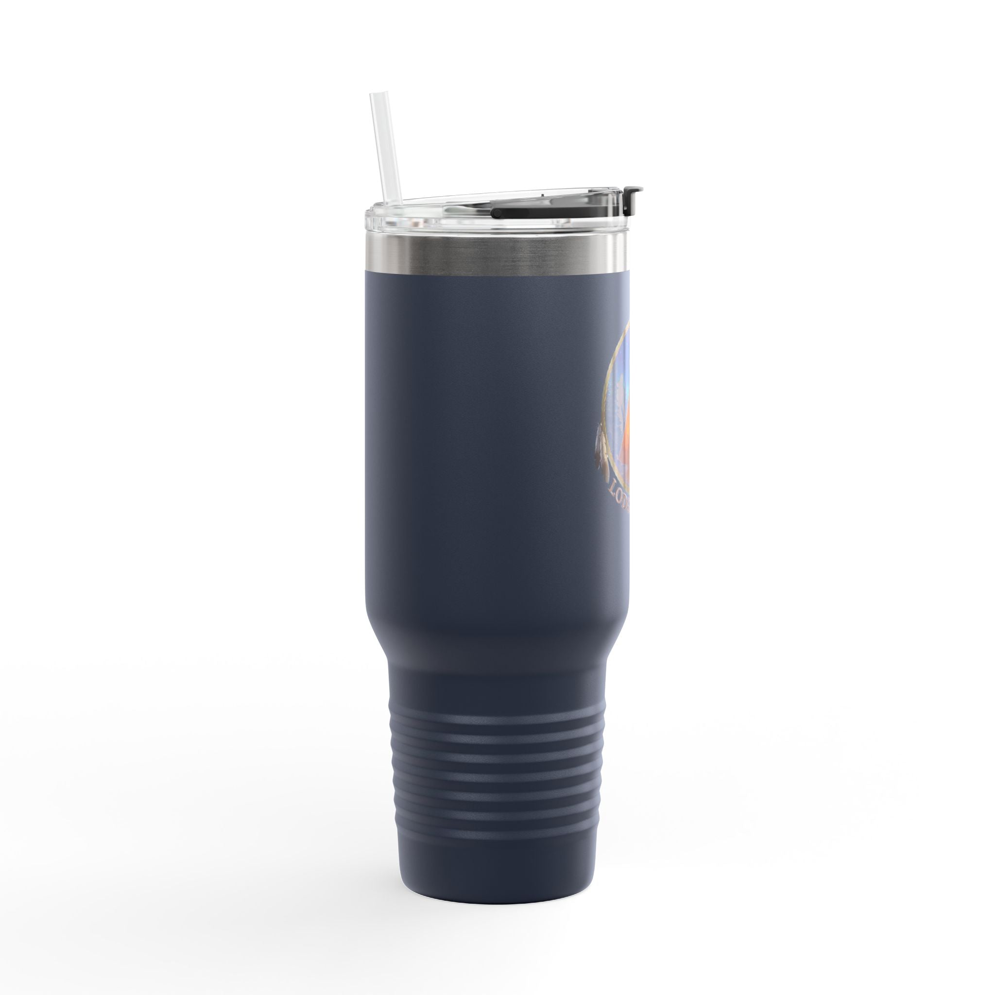 40oz Insulated Travel Mug – Lodge Tales The Original Storytellers Design