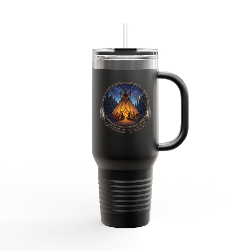 40oz Insulated Travel Mug – Lodge Tales The Original Storytellers Design