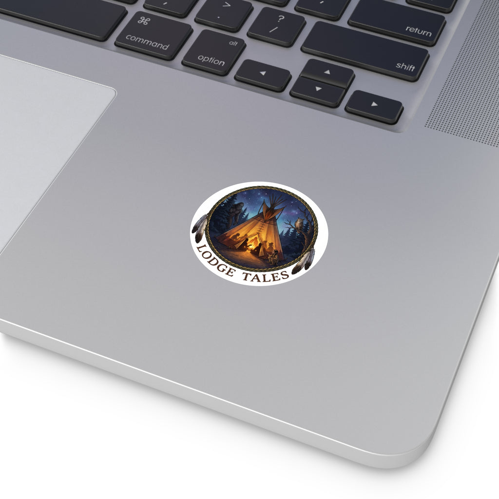 Sticker — "Lodge Tales"  The Original Storytellers